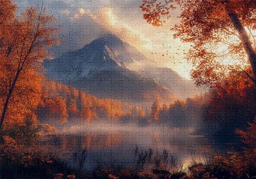 Puzzle 200 Teile Herbst Puzzle Erwachsene Anspruchsvol Impossible Rätsel Landschaft 35x25cm DIY Kit Classic Holz Jigsaw für Erwachsene und Kinder ab 14 Jahren, Auch Geschenke für Frauen Männer C-222 Puzzle 200 Teile Herbst Puzzle Erwachsene Anspruchsvol Impossible Rätsel Landschaft 35x25cm DIY Kit Classic Holz Jigsaw für Erwachsene und Kinder ab 14 Jahren, Auch Geschenke für Frauen Männer C-222 von Jaalinng
