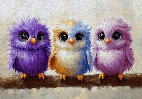 Puzzle 200 Teile Karikatur Puzzle Erwachsene Anspruchsvol Impossible Rätsel Vogel 35x25cm Diy Kit Classic Holz jigsaw für Erwachsene und Kinder ab 14 Jahren, Auch Als Geschenke für Frauen Männer C-683 Puzzle 200 Teile Karikatur Puzzle Erwachsene Anspruchsvol Impossible Rätsel Vogel 35x25cm Diy Kit Classic Holz jigsaw für Erwachsene und Kinder ab 14 Jahren, Auch Als Geschenke für Frauen Männer C-683 von Jaalinng