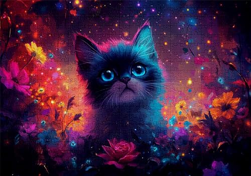 Puzzle 200 Teile Katze Puzzle Erwachsene Anspruchsvol Impossible Rätsel Blumen 35x25cm DIY Classic Holz Jigsaw für Erwachsene und Kinder ab 14 Jahren, Verfügbar Als Geschenke für Frauen Männer C-935 Puzzle 200 Teile Katze Puzzle Erwachsene Anspruchsvol Impossible Rätsel Blumen 35x25cm DIY Classic Holz Jigsaw für Erwachsene und Kinder ab 14 Jahren, Verfügbar Als Geschenke für Frauen Männer C-935 von Jaalinng