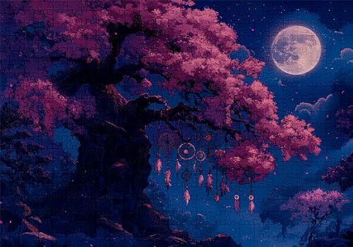 Puzzle 200 Teile Landschaft Puzzle Erwachsene Anspruchsvol Impossible Rätsel Baum 35x25cm Diy Kit Classic Holz jigsaw für Erwachsene und Kinder ab 14 Jahren, Auch Als Geschenke für Frauen Männer C-891 von Jaalinng