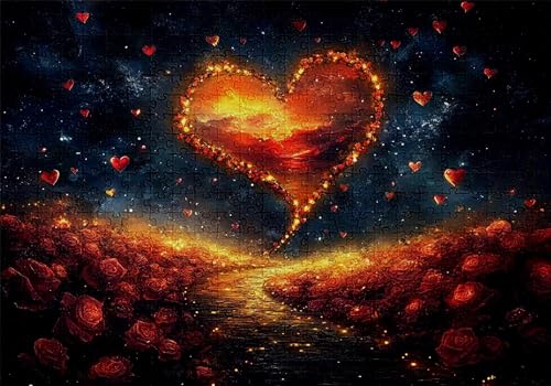 Puzzle 200 Teile Liebe Puzzle Erwachsene Anspruchsvol Impossible Rätsel Rose 35x25cm Diy Kit Classic Holz jigsaw für Erwachsene und Kinder ab 14 Jahren,Auch Verfügbar Geschenke für Frauen Männer C-591 Puzzle 200 Teile Liebe Puzzle Erwachsene Anspruchsvol Impossible Rätsel Rose 35x25cm Diy Kit Classic Holz jigsaw für Erwachsene und Kinder ab 14 Jahren,Auch Verfügbar Geschenke für Frauen Männer C-591 von Jaalinng