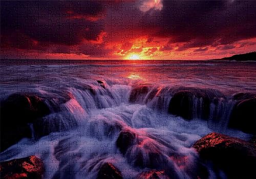 Puzzle 200 Teile Sonnenuntergang Puzzle Erwachsene Anspruchsvol Impossible Rätsel Landschaft 35x25cm DIY Classic Holz Jigsaw für Erwachsene und Kinder ab 14 Jahren, Auch Geschenke Frauen Männer C-978 Puzzle 200 Teile Sonnenuntergang Puzzle Erwachsene Anspruchsvol Impossible Rätsel Landschaft 35x25cm DIY Classic Holz Jigsaw für Erwachsene und Kinder ab 14 Jahren, Auch Geschenke Frauen Männer C-978 von Jaalinng