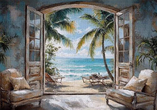 Puzzle 200 Teile Strand Puzzle Erwachsene Anspruchsvol Impossible Rätsel Landschaft 35x25cm DIY Kit Classic Holz Jigsaw für Erwachsene und Kinder ab 14 Jahren, Auch Geschenke für Frauen Männer C-303 Puzzle 200 Teile Strand Puzzle Erwachsene Anspruchsvol Impossible Rätsel Landschaft 35x25cm DIY Kit Classic Holz Jigsaw für Erwachsene und Kinder ab 14 Jahren, Auch Geschenke für Frauen Männer C-303 von Jaalinng