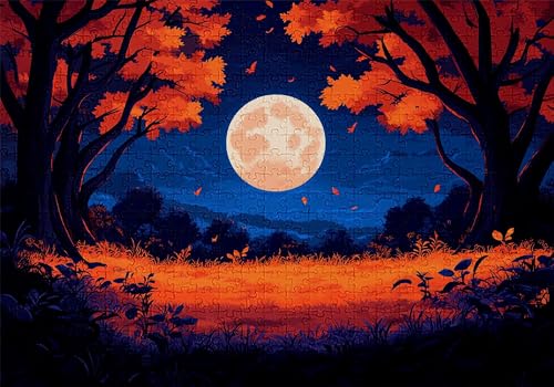 Puzzle 200 Teile Wald Puzzle Erwachsene Anspruchsvol Impossible Rätsel Mond 35x25cm Diy Kit Classic Holz jigsaw für Erwachsene und Kinder ab 14 Jahren, Auch Verfügbar Geschenke für Frauen Männer C-985 Puzzle 200 Teile Wald Puzzle Erwachsene Anspruchsvol Impossible Rätsel Mond 35x25cm Diy Kit Classic Holz jigsaw für Erwachsene und Kinder ab 14 Jahren, Auch Verfügbar Geschenke für Frauen Männer C-985 von Jaalinng