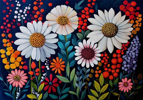 Puzzle 2000 Teile Blumen Puzzle Erwachsene Anspruchsvol Impossible Rätsel Gänseblümchen 100x70cm DIY Classic Holz Jigsaw für Erwachsene und Kinder ab 14 Jahren, Auch Geschenke für Frauen Männer C-839 Puzzle 2000 Teile Blumen Puzzle Erwachsene Anspruchsvol Impossible Rätsel Gänseblümchen 100x70cm DIY Classic Holz Jigsaw für Erwachsene und Kinder ab 14 Jahren, Auch Geschenke für Frauen Männer C-839 von Jaalinng