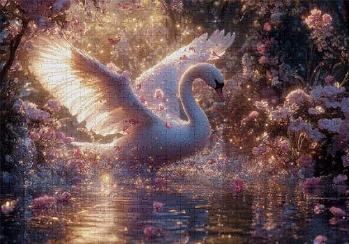 Puzzle 2000 Teile Schwan Puzzle Erwachsene Anspruchsvol Impossible Rätsel Blumen 100x70cm Diy Kit Classic Holz jigsaw für Erwachsene und Kinder ab 14 Jahren, Auch Als Geschenke für Frauen Männer C-349 Puzzle 2000 Teile Schwan Puzzle Erwachsene Anspruchsvol Impossible Rätsel Blumen 100x70cm Diy Kit Classic Holz jigsaw für Erwachsene und Kinder ab 14 Jahren, Auch Als Geschenke für Frauen Männer C-349 von Jaalinng