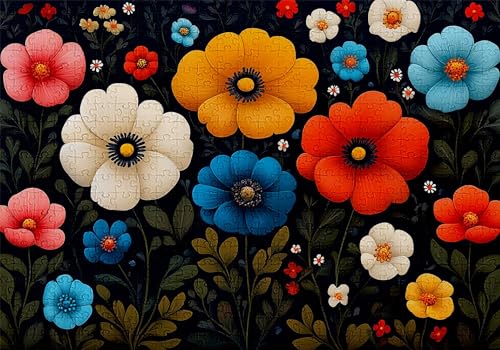 Puzzle 300 Teile Abstrakt Puzzle Erwachsene Anspruchsvol Impossible Rätsel Blumen 40x28cm Diy Kit Classic Holz jigsaw für Erwachsene und Kinder ab 14 Jahren, Auch Als Geschenke für Frauen Männer C-148 Puzzle 300 Teile Abstrakt Puzzle Erwachsene Anspruchsvol Impossible Rätsel Blumen 40x28cm Diy Kit Classic Holz jigsaw für Erwachsene und Kinder ab 14 Jahren, Auch Als Geschenke für Frauen Männer C-148 von Jaalinng