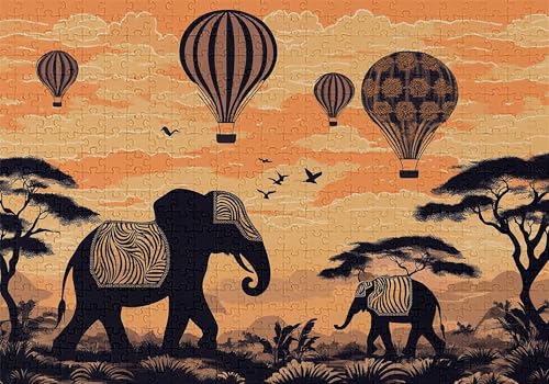 Puzzle 300 Teile Afrika Puzzle Erwachsene Anspruchsvol Impossible Rätsel Elefant 40x28cm Diy Classic Holz jigsaw für Erwachsene und Kinder ab 14 Jahren, Verfügbar Als Geschenke für Frauen Männer C-205 Puzzle 300 Teile Afrika Puzzle Erwachsene Anspruchsvol Impossible Rätsel Elefant 40x28cm Diy Classic Holz jigsaw für Erwachsene und Kinder ab 14 Jahren, Verfügbar Als Geschenke für Frauen Männer C-205 von Jaalinng