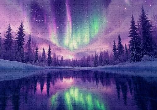 Puzzle 300 Teile Aurora Puzzle Erwachsene Anspruchsvol Impossible Rätsel See 40x28cm Diy Kit Classic Holz jigsaw für Erwachsene und Kinder ab 14 Jahren,Auch Verfügbar Geschenke für Frauen Männer C-639 Puzzle 300 Teile Aurora Puzzle Erwachsene Anspruchsvol Impossible Rätsel See 40x28cm Diy Kit Classic Holz jigsaw für Erwachsene und Kinder ab 14 Jahren,Auch Verfügbar Geschenke für Frauen Männer C-639 von Jaalinng