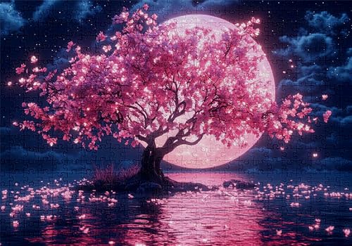 Puzzle 300 Teile Baum Puzzle Erwachsene Anspruchsvol Impossible Rätsel Mond 40x28cm Diy Kit Classic Holz jigsaw für Erwachsene und Kinder ab 14 Jahren,Auch Verfügbar Geschenke für Frauen Männer C-1009 Puzzle 300 Teile Baum Puzzle Erwachsene Anspruchsvol Impossible Rätsel Mond 40x28cm Diy Kit Classic Holz jigsaw für Erwachsene und Kinder ab 14 Jahren,Auch Verfügbar Geschenke für Frauen Männer C-1009 von Jaalinng