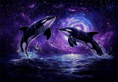 Puzzle 300 Teile Delphin Puzzle Erwachsene Anspruchsvol Impossible Rätsel Wirbel 40x28cm Diy Classic Holz jigsaw für Erwachsene und Kinder ab 14 Jahren, Verfügbar Als Geschenke für Frauen Männer C-762 Puzzle 300 Teile Delphin Puzzle Erwachsene Anspruchsvol Impossible Rätsel Wirbel 40x28cm Diy Classic Holz jigsaw für Erwachsene und Kinder ab 14 Jahren, Verfügbar Als Geschenke für Frauen Männer C-762 von Jaalinng