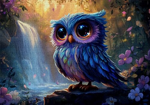 Puzzle 300 Teile Eule Puzzle Erwachsene Anspruchsvol Impossible Rätsel Fallen 40x28cm Diy Kit Classic Holz jigsaw für Erwachsene und Kinder ab 14 Jahren,Verfügbar Als Geschenke für Frauen Männer C-603 Puzzle 300 Teile Eule Puzzle Erwachsene Anspruchsvol Impossible Rätsel Fallen 40x28cm Diy Kit Classic Holz jigsaw für Erwachsene und Kinder ab 14 Jahren,Verfügbar Als Geschenke für Frauen Männer C-603 von Jaalinng