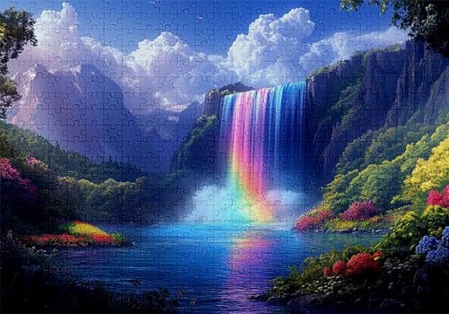 Puzzle 300 Teile Fallen Puzzle Erwachsene Anspruchsvol Impossible Rätsel Landschaft 40x28cm DIY Kit Classic Holz Jigsaw für Erwachsene und Kinder ab 14 Jahren, Auch Geschenke für Frauen Männer C-524 Puzzle 300 Teile Fallen Puzzle Erwachsene Anspruchsvol Impossible Rätsel Landschaft 40x28cm DIY Kit Classic Holz Jigsaw für Erwachsene und Kinder ab 14 Jahren, Auch Geschenke für Frauen Männer C-524 von Jaalinng
