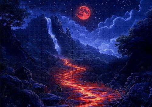 Puzzle 300 Teile Fallen Puzzle Erwachsene Anspruchsvol Impossible Rätsel Mond 40x28cm Diy Kit Classic Holz jigsaw für Erwachsene und Kinder ab 14 Jahren,Verfügbar Als Geschenke für Frauen Männer C-457 Puzzle 300 Teile Fallen Puzzle Erwachsene Anspruchsvol Impossible Rätsel Mond 40x28cm Diy Kit Classic Holz jigsaw für Erwachsene und Kinder ab 14 Jahren,Verfügbar Als Geschenke für Frauen Männer C-457 von Jaalinng