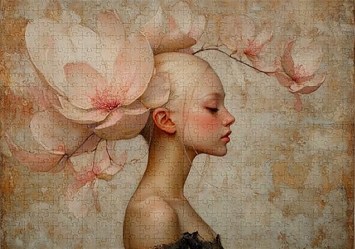 Puzzle 300 Teile Frau Puzzle Erwachsene Anspruchsvol Impossible Rätsel Blumen 40x28cm Diy Kit Classic Holz jigsaw für Erwachsene und Kinder ab 14 Jahren,Verfügbar Als Geschenke für Frauen Männer C-706 Puzzle 300 Teile Frau Puzzle Erwachsene Anspruchsvol Impossible Rätsel Blumen 40x28cm Diy Kit Classic Holz jigsaw für Erwachsene und Kinder ab 14 Jahren,Verfügbar Als Geschenke für Frauen Männer C-706 von Jaalinng