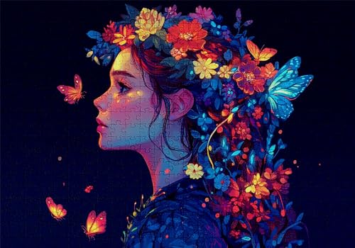 Puzzle 300 Teile Frau Puzzle Erwachsene Anspruchsvol Impossible Rätsel Blumen 40x28cm Diy Kit Classic Holz jigsaw für Erwachsene und Kinder ab 14 Jahren,Verfügbar Als Geschenke für Frauen Männer C-977 Puzzle 300 Teile Frau Puzzle Erwachsene Anspruchsvol Impossible Rätsel Blumen 40x28cm Diy Kit Classic Holz jigsaw für Erwachsene und Kinder ab 14 Jahren,Verfügbar Als Geschenke für Frauen Männer C-977 von Jaalinng