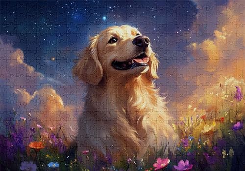Puzzle 300 Teile Hund Puzzle Erwachsene Anspruchsvol Impossible Rätsel Blumen 40x28cm Diy Kit Classic Holz jigsaw für Erwachsene und Kinder ab 14 Jahren,Verfügbar Als Geschenke für Frauen Männer C-463 Puzzle 300 Teile Hund Puzzle Erwachsene Anspruchsvol Impossible Rätsel Blumen 40x28cm Diy Kit Classic Holz jigsaw für Erwachsene und Kinder ab 14 Jahren,Verfügbar Als Geschenke für Frauen Männer C-463 von Jaalinng