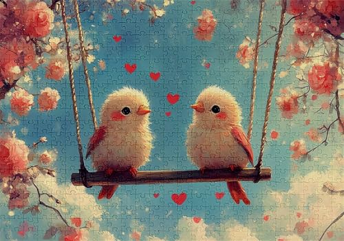 Puzzle 300 Teile Karikatur Puzzle Erwachsene Anspruchsvol Impossible Rätsel Vogel 40x28cm Diy Kit Classic Holz jigsaw für Erwachsene und Kinder ab 14 Jahren, Auch Als Geschenke für Frauen Männer C-917 Puzzle 300 Teile Karikatur Puzzle Erwachsene Anspruchsvol Impossible Rätsel Vogel 40x28cm Diy Kit Classic Holz jigsaw für Erwachsene und Kinder ab 14 Jahren, Auch Als Geschenke für Frauen Männer C-917 von Jaalinng