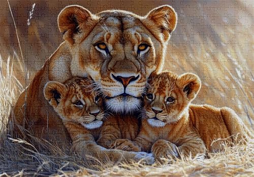 Puzzle 300 Teile Löwe Puzzle Erwachsene Anspruchsvol Impossible Rätsel Wiese 40x28cm Diy Kit Classic Holz jigsaw für Erwachsene und Kinder ab 14 Jahren,Verfügbar Als Geschenke für Frauen Männer C-1001 Puzzle 300 Teile Löwe Puzzle Erwachsene Anspruchsvol Impossible Rätsel Wiese 40x28cm Diy Kit Classic Holz jigsaw für Erwachsene und Kinder ab 14 Jahren,Verfügbar Als Geschenke für Frauen Männer C-1001 von Jaalinng