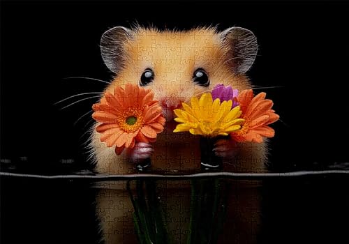 Puzzle 300 Teile Maus Puzzle Erwachsene Anspruchsvol Impossible Rätsel Gänseblümchen 40x28cm DIY Kit Classic Holz Jigsaw für Erwachsene und Kinder ab 14 Jahren, Auch Geschenke für Frauen Männer C-149 Puzzle 300 Teile Maus Puzzle Erwachsene Anspruchsvol Impossible Rätsel Gänseblümchen 40x28cm DIY Kit Classic Holz Jigsaw für Erwachsene und Kinder ab 14 Jahren, Auch Geschenke für Frauen Männer C-149 von Jaalinng