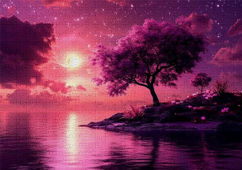 Puzzle 300 Teile Mond Puzzle Erwachsene Anspruchsvol Impossible Rätsel Baum 40x28cm Diy Kit Classic Holz jigsaw für Erwachsene und Kinder ab 14 Jahren, Auch Verfügbar Geschenke für Frauen Männer C-638 Puzzle 300 Teile Mond Puzzle Erwachsene Anspruchsvol Impossible Rätsel Baum 40x28cm Diy Kit Classic Holz jigsaw für Erwachsene und Kinder ab 14 Jahren, Auch Verfügbar Geschenke für Frauen Männer C-638 von Jaalinng