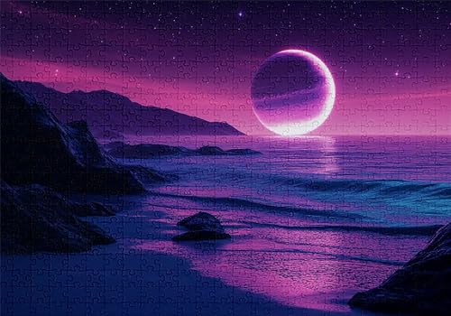 Puzzle 300 Teile Strand Puzzle Erwachsene Anspruchsvol Impossible Rätsel Mond 40x28cm Diy Kit Classic Holz jigsaw für Erwachsene und Kinder ab 14 Jahren,Verfügbar Als Geschenke für Frauen Männer C-892 Puzzle 300 Teile Strand Puzzle Erwachsene Anspruchsvol Impossible Rätsel Mond 40x28cm Diy Kit Classic Holz jigsaw für Erwachsene und Kinder ab 14 Jahren,Verfügbar Als Geschenke für Frauen Männer C-892 von Jaalinng