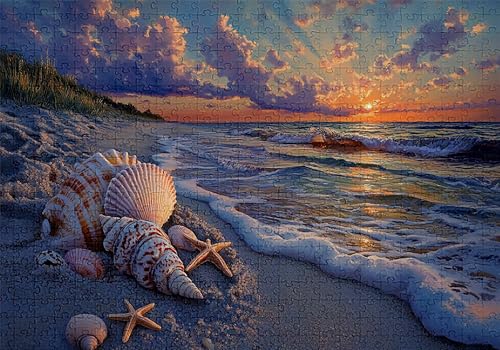 Puzzle 300 Teile Strand Puzzle Erwachsene Anspruchsvol Impossible Rätsel Muschel 40x28cm Diy Classic Holz jigsaw für Erwachsene und Kinder ab 14 Jahren, Verfügbar Als Geschenke für Frauen Männer C-955 Puzzle 300 Teile Strand Puzzle Erwachsene Anspruchsvol Impossible Rätsel Muschel 40x28cm Diy Classic Holz jigsaw für Erwachsene und Kinder ab 14 Jahren, Verfügbar Als Geschenke für Frauen Männer C-955 von Jaalinng