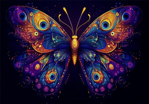 Puzzle 300 Teile Tier Puzzle Erwachsene Anspruchsvol Impossible Rätsel Schmetterling 40x28cm DIY Kit Classic Holz Jigsaw für Erwachsene und Kinder ab 14 Jahren, Auch Geschenke für Frauen Männer C-736 Puzzle 300 Teile Tier Puzzle Erwachsene Anspruchsvol Impossible Rätsel Schmetterling 40x28cm DIY Kit Classic Holz Jigsaw für Erwachsene und Kinder ab 14 Jahren, Auch Geschenke für Frauen Männer C-736 von Jaalinng
