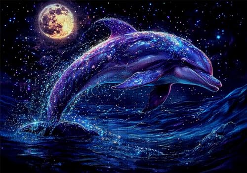 Puzzle 3000 Teile Delphin Puzzle Erwachsene Anspruchsvol Impossible Rätsel Mond 122x81cm Diy Classic Holz jigsaw für Erwachsene und Kinder ab 14 Jahren, Verfügbar Als Geschenke für Frauen Männer C-810 Puzzle 3000 Teile Delphin Puzzle Erwachsene Anspruchsvol Impossible Rätsel Mond 122x81cm Diy Classic Holz jigsaw für Erwachsene und Kinder ab 14 Jahren, Verfügbar Als Geschenke für Frauen Männer C-810 von Jaalinng