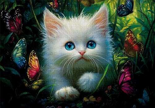 Puzzle 3000 Teile Katze Puzzle Erwachsene Anspruchsvol Impossible Rätsel Blumen 122x81cm DIY Classic Holz Jigsaw für Erwachsene und Kinder ab 14 Jahren, Verfügbar Als Geschenke für Frauen Männer C-79 Puzzle 3000 Teile Katze Puzzle Erwachsene Anspruchsvol Impossible Rätsel Blumen 122x81cm DIY Classic Holz Jigsaw für Erwachsene und Kinder ab 14 Jahren, Verfügbar Als Geschenke für Frauen Männer C-79 von Jaalinng