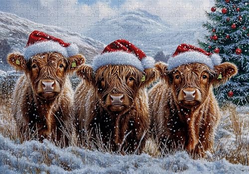 Puzzle 3000 Teile Ochse Puzzle Erwachsene Anspruchsvol Impossible Rätsel Festival 122x81cm DIY Kit Classic Holz Jigsaw für Erwachsene und Kinder ab 14 Jahren, Auch Geschenke für Frauen Männer C-745 von Jaalinng
