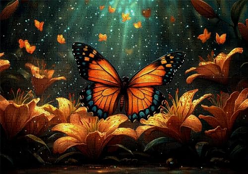 Puzzle 3000 Teile Schmetterling Puzzle Erwachsene Anspruchsvol Impossible Rätsel Blumen 122x81cm DIY Classic Holz Jigsaw für Erwachsene und Kinder ab 14 Jahren, Auch Geschenke für Frauen Männer C-337 Puzzle 3000 Teile Schmetterling Puzzle Erwachsene Anspruchsvol Impossible Rätsel Blumen 122x81cm DIY Classic Holz Jigsaw für Erwachsene und Kinder ab 14 Jahren, Auch Geschenke für Frauen Männer C-337 von Jaalinng