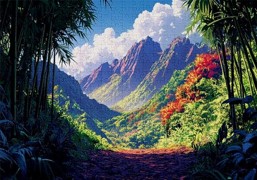 Puzzle 4000 Teile Berg Puzzle Erwachsene Anspruchsvol Impossible Rätsel Bambuswald 141x87cm DIY Kit Classic Holz Jigsaw für Erwachsene und Kinder ab 14 Jahren, Auch Geschenke für Frauen Männer C-309 Puzzle 4000 Teile Berg Puzzle Erwachsene Anspruchsvol Impossible Rätsel Bambuswald 141x87cm DIY Kit Classic Holz Jigsaw für Erwachsene und Kinder ab 14 Jahren, Auch Geschenke für Frauen Männer C-309 von Jaalinng