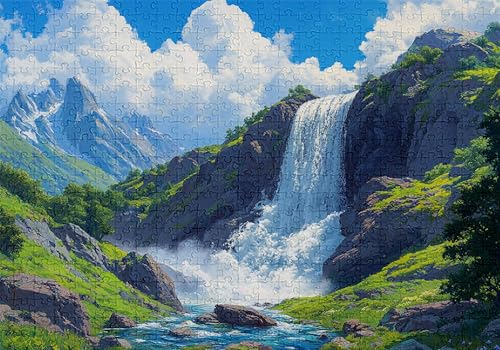 Puzzle 4000 Teile Berg Puzzle Erwachsene Anspruchsvol Impossible Rätsel Fallen 141x87cm DIY Classic Holz Jigsaw für Erwachsene und Kinder ab 14 Jahren, Verfügbar Als Geschenke für Frauen Männer C-55 Puzzle 4000 Teile Berg Puzzle Erwachsene Anspruchsvol Impossible Rätsel Fallen 141x87cm DIY Classic Holz Jigsaw für Erwachsene und Kinder ab 14 Jahren, Verfügbar Als Geschenke für Frauen Männer C-55 von Jaalinng