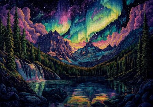 Puzzle 4000 Teile Berg Puzzle Erwachsene Anspruchsvol Impossible Rätsel See 141x87cm Diy Kit Classic Holz jigsaw für Erwachsene und Kinder ab 14 Jahren,Auch Verfügbar Geschenke für Frauen Männer C-608 Puzzle 4000 Teile Berg Puzzle Erwachsene Anspruchsvol Impossible Rätsel See 141x87cm Diy Kit Classic Holz jigsaw für Erwachsene und Kinder ab 14 Jahren,Auch Verfügbar Geschenke für Frauen Männer C-608 von Jaalinng