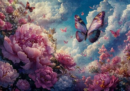 Puzzle 4000 Teile Blumen Puzzle Erwachsene Anspruchsvol Impossible Rätsel Schmetterling 141x87cm DIY Classic Holz Jigsaw für Erwachsene und Kinder ab 14 Jahren, Auch Geschenke für Frauen Männer C-850 Puzzle 4000 Teile Blumen Puzzle Erwachsene Anspruchsvol Impossible Rätsel Schmetterling 141x87cm DIY Classic Holz Jigsaw für Erwachsene und Kinder ab 14 Jahren, Auch Geschenke für Frauen Männer C-850 von Jaalinng