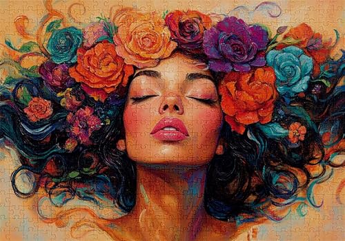 Puzzle 4000 Teile Frau Puzzle Erwachsene Anspruchsvol Impossible Rätsel Blumen 141x87cm DIY Classic Holz Jigsaw für Erwachsene und Kinder ab 14 Jahren, Verfügbar Als Geschenke für Frauen Männer C-497 Puzzle 4000 Teile Frau Puzzle Erwachsene Anspruchsvol Impossible Rätsel Blumen 141x87cm DIY Classic Holz Jigsaw für Erwachsene und Kinder ab 14 Jahren, Verfügbar Als Geschenke für Frauen Männer C-497 von Jaalinng