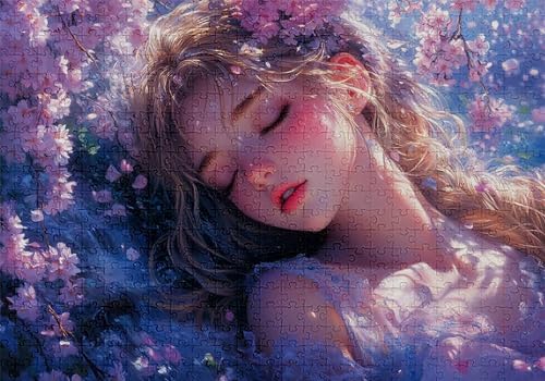Puzzle 4000 Teile Karikatur Puzzle Erwachsene Anspruchsvol Impossible Rätsel Mädchen 141x87cm Diy Kit Classic Holz jigsaw für Erwachsene und Kinder ab 14 Jahren, Auch Geschenke für Frauen Männer C-225 von Jaalinng