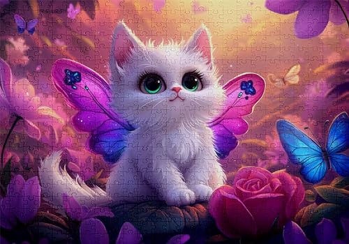 Puzzle 4000 Teile Katze Puzzle Erwachsene Anspruchsvol Impossible Rätsel Schmetterling 141x87cm DIY Classic Holz Jigsaw für Erwachsene und Kinder ab 14 Jahren, Auch Geschenke für Frauen Männer C-133 Puzzle 4000 Teile Katze Puzzle Erwachsene Anspruchsvol Impossible Rätsel Schmetterling 141x87cm DIY Classic Holz Jigsaw für Erwachsene und Kinder ab 14 Jahren, Auch Geschenke für Frauen Männer C-133 von Jaalinng