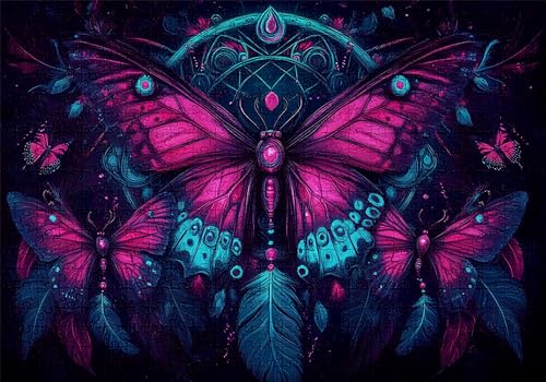 Puzzle 4000 Teile Schmetterling Puzzle Erwachsene Anspruchsvol Impossible Rätsel Feder 141x87cm DIY Classic Holz Jigsaw für Erwachsene und Kinder ab 14 Jahren, Auch Geschenke für Frauen Männer C-568 Puzzle 4000 Teile Schmetterling Puzzle Erwachsene Anspruchsvol Impossible Rätsel Feder 141x87cm DIY Classic Holz Jigsaw für Erwachsene und Kinder ab 14 Jahren, Auch Geschenke für Frauen Männer C-568 von Jaalinng