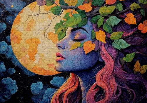 Puzzle 500 Teile Abstrakt Puzzle Erwachsene Anspruchsvol Impossible Rätsel Frau 52x38cm DIY Classic Holz Jigsaw für Erwachsene und Kinder ab 14 Jahren, Verfügbar Als Geschenke für Frauen Männer C-668 Puzzle 500 Teile Abstrakt Puzzle Erwachsene Anspruchsvol Impossible Rätsel Frau 52x38cm DIY Classic Holz Jigsaw für Erwachsene und Kinder ab 14 Jahren, Verfügbar Als Geschenke für Frauen Männer C-668 von Jaalinng