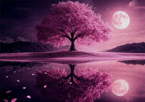 Puzzle 500 Teile Baum Puzzle Erwachsene Anspruchsvol Impossible Rätsel Mond 52x38cm Diy Kit Classic Holz jigsaw für Erwachsene und Kinder ab 14 Jahren, Auch Verfügbar Geschenke für Frauen Männer C-502 Puzzle 500 Teile Baum Puzzle Erwachsene Anspruchsvol Impossible Rätsel Mond 52x38cm Diy Kit Classic Holz jigsaw für Erwachsene und Kinder ab 14 Jahren, Auch Verfügbar Geschenke für Frauen Männer C-502 von Jaalinng