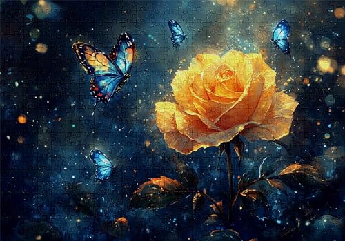 Puzzle 500 Teile Blumen Puzzle Erwachsene Anspruchsvol Impossible Rätsel Rose 52x38cm Diy Kit Classic Holz jigsaw für Erwachsene und Kinder ab 14 Jahren,Verfügbar Als Geschenke für Frauen Männer C-594 Puzzle 500 Teile Blumen Puzzle Erwachsene Anspruchsvol Impossible Rätsel Rose 52x38cm Diy Kit Classic Holz jigsaw für Erwachsene und Kinder ab 14 Jahren,Verfügbar Als Geschenke für Frauen Männer C-594 von Jaalinng