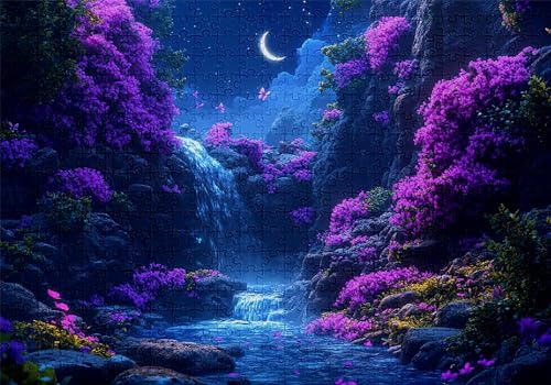 Puzzle 500 Teile Fallen Puzzle Erwachsene Anspruchsvol Impossible Rätsel Landschaft 52x38cm DIY Kit Classic Holz Jigsaw für Erwachsene und Kinder ab 14 Jahren, Auch Geschenke für Frauen Männer C-634 Puzzle 500 Teile Fallen Puzzle Erwachsene Anspruchsvol Impossible Rätsel Landschaft 52x38cm DIY Kit Classic Holz Jigsaw für Erwachsene und Kinder ab 14 Jahren, Auch Geschenke für Frauen Männer C-634 von Jaalinng