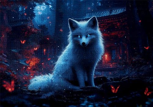 Puzzle 500 Teile Fuchs Puzzle Erwachsene Anspruchsvol Impossible Rätsel Schmetterling 52x38cm Diy Kit Classic Holz jigsaw für Erwachsene und Kinder ab 14 Jahren, Auch Geschenke für Frauen Männer C-584 Puzzle 500 Teile Fuchs Puzzle Erwachsene Anspruchsvol Impossible Rätsel Schmetterling 52x38cm Diy Kit Classic Holz jigsaw für Erwachsene und Kinder ab 14 Jahren, Auch Geschenke für Frauen Männer C-584 von Jaalinng