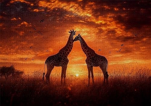 Puzzle 500 Teile Giraffe Puzzle Erwachsene Anspruchsvol Impossible Rätsel Wiese 52x38cm DIY Classic Holz Jigsaw für Erwachsene und Kinder ab 14 Jahren, Verfügbar Als Geschenke für Frauen Männer C-864 Puzzle 500 Teile Giraffe Puzzle Erwachsene Anspruchsvol Impossible Rätsel Wiese 52x38cm DIY Classic Holz Jigsaw für Erwachsene und Kinder ab 14 Jahren, Verfügbar Als Geschenke für Frauen Männer C-864 von Jaalinng