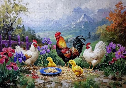 Puzzle 500 Teile Huhn Puzzle Erwachsene Anspruchsvol Impossible Rätsel Ente 52x38cm Diy Kit Classic Holz jigsaw für Erwachsene und Kinder ab 14 Jahren, Auch Verfügbar Geschenke für Frauen Männer C-957 Puzzle 500 Teile Huhn Puzzle Erwachsene Anspruchsvol Impossible Rätsel Ente 52x38cm Diy Kit Classic Holz jigsaw für Erwachsene und Kinder ab 14 Jahren, Auch Verfügbar Geschenke für Frauen Männer C-957 von Jaalinng