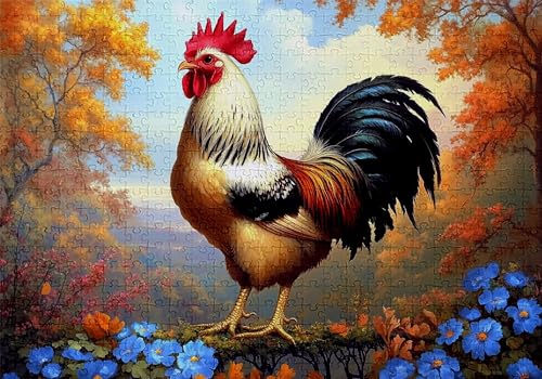 Puzzle 500 Teile Huhn Puzzle Erwachsene Anspruchsvol Impossible Rätsel Wald 52x38cm Diy Kit Classic Holz jigsaw für Erwachsene und Kinder ab 14 Jahren, Auch Verfügbar Geschenke für Frauen Männer C-340 Puzzle 500 Teile Huhn Puzzle Erwachsene Anspruchsvol Impossible Rätsel Wald 52x38cm Diy Kit Classic Holz jigsaw für Erwachsene und Kinder ab 14 Jahren, Auch Verfügbar Geschenke für Frauen Männer C-340 von Jaalinng