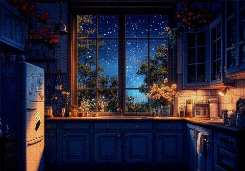 Puzzle 500 Teile Küche Puzzle Erwachsene Anspruchsvol Impossible Rätsel Strauß 52x38cm DIY Classic Holz Jigsaw für Erwachsene und Kinder ab 14 Jahren, Verfügbar Als Geschenke für Frauen Männer C-982 Puzzle 500 Teile Küche Puzzle Erwachsene Anspruchsvol Impossible Rätsel Strauß 52x38cm DIY Classic Holz Jigsaw für Erwachsene und Kinder ab 14 Jahren, Verfügbar Als Geschenke für Frauen Männer C-982 von Jaalinng
