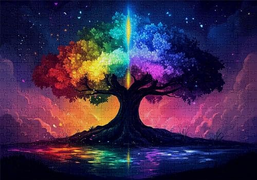 Puzzle 500 Teile Landschaft Puzzle Erwachsene Anspruchsvol Impossible Rätsel Baum 52x38cm Diy Kit Classic Holz jigsaw für Erwachsene und Kinder ab 14 Jahren, Auch Als Geschenke für Frauen Männer C-368 Puzzle 500 Teile Landschaft Puzzle Erwachsene Anspruchsvol Impossible Rätsel Baum 52x38cm Diy Kit Classic Holz jigsaw für Erwachsene und Kinder ab 14 Jahren, Auch Als Geschenke für Frauen Männer C-368 von Jaalinng